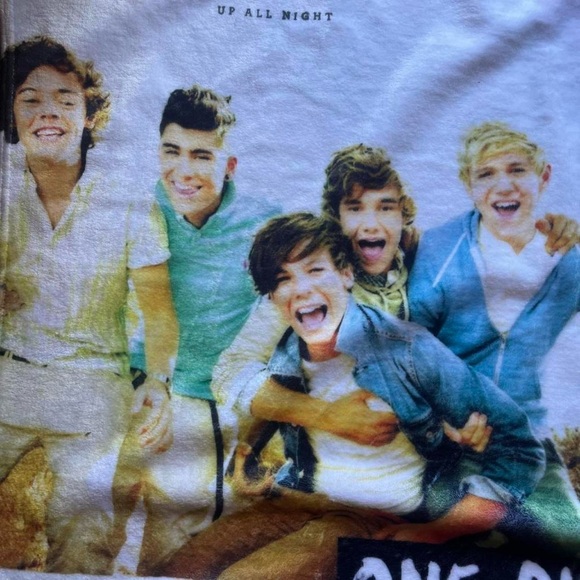1D Multicolor Photo Collage Blanket - Picture 5 of 5